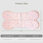 PWTAA Dog Food Mat Anti-Slip Silicone Dog Bowl Mat Thicker Pet Placemat - Image 2