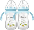 Oberni Baby Bottles, Weighted Straw Toddler Milk Bottles by oberni