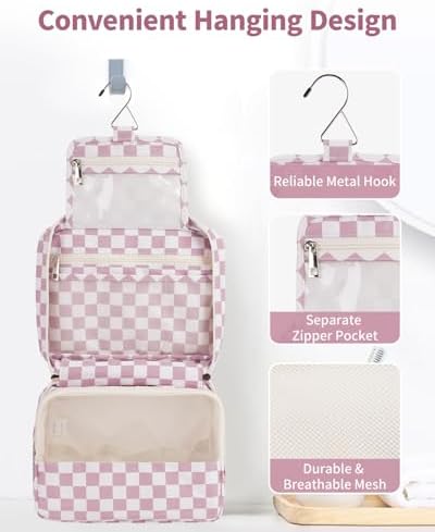 Narwey Hanging Travel Toiletry Bag - Image 2