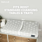 Jool Baby Serenity Soft Changing Pad + Washable Cover, Non-Slip - Image 6
