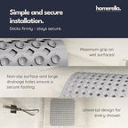 homerella Square Shower Mat Non Slip Anti Mold 21x21 Anti Slip Shower Mat - Image 4