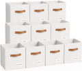 Storage Cubes 10 Pack, 11 Inch Fabric Storage Cubes Organizer Bins by Unknown