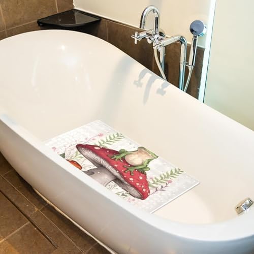 Non Slip Shower Mat Bathtub Mat 15.1x26.8 Inch, Quick Dry Bath Mat - Image 5