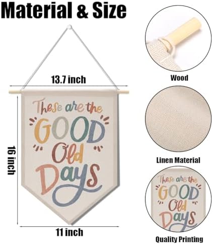 Inspirational Boho Wall Decor Positive Affirmations Wall Hanging Pennant - Image 6