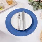 SHACOS 100 pcs Round Paper Placemats Disposable 13 inch Colored Paper - Image 6