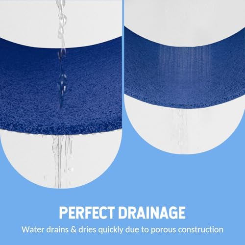 Hargiis Non-Slip Bathtub Mat, 2 Pack Anti Slip Shower Mat, Fast Drying Bathtub - Image 6