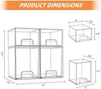 Baby Bottle Organizer, 4 Pack Bottle Storage Organizer Baby - Image 3