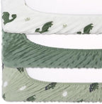 The Peanutshell Baby Changing Pad Covers Boy, Minky Changing Table Sheets - Image 5