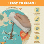 3x5 Play Mat for Kids Playroom - Image 4