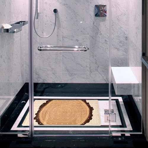 Shower Mat Bathtub Mat, 26.8x15.1 inch, Non-Slip Bath Mat - Image 6