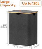Lifewit 120L Large Laundry Basket - Image 4