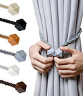 NazTur Magnetic Curtain Tiebacks, Curtain Ties, No-Drill Holdbacks by NazTur