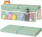 Bath Kneeler and Elbow Rest Pad Set, 1.5” Thick Bathtub Kneeling Mat by MeloDirect