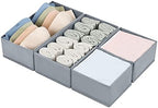 DIMJ Drawer Organizers Clothes, Fabric Closet Organizers and Storage, Shallow by DiMJ