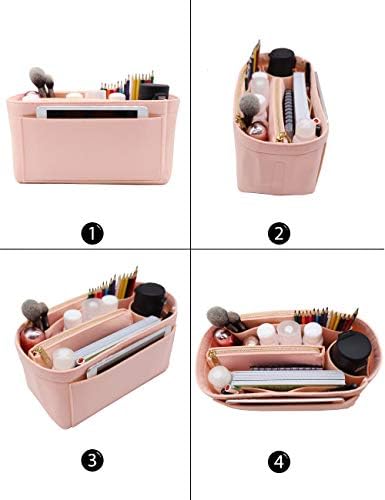 LEXSION Felt Purse Organizer Insert, Tote Bag Shaper Dividers - Image 4