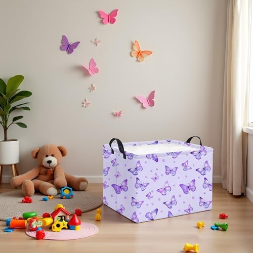 Rectangular Baby Girl Basket Kids Baby Storage Basket Storage Bin Organizer Box - Image 2