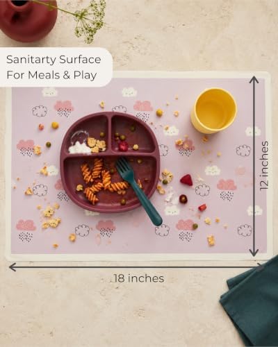 Hippypotamus Disposable Placemats Baby - Image 3