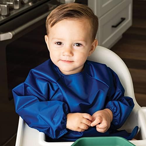 Tiny Twinkle Long Sleeve Bib for Babies & Toddlers | 2-Pack Waterproof Smock - Image 5