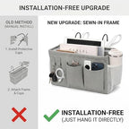 2pc Bedside Caddy Organizer - Image 4