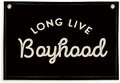 Lacama Long Live Boyhood Boys Room Decor, Boy Nursery Decor, Canvas Banner Wall by Lacama