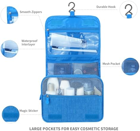 Lcsmaokin Large Capacity Toiletry Bag Travel Bag - Image 2