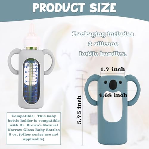 3 Pack Silicone Sleeves with Handles - Image 4