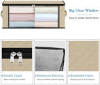 HomeHacks 6-Pack Clothes Organizer Storage Bags, 35L Storage Bins - Image 4