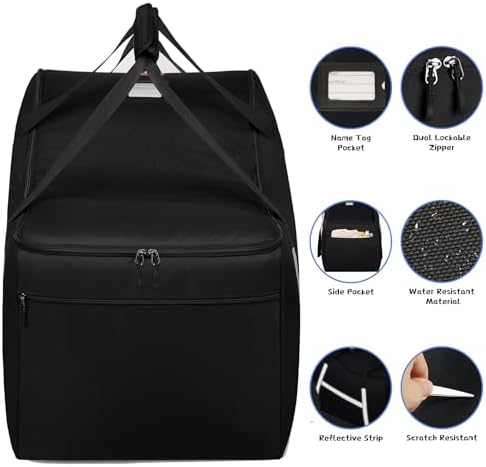 Infant Car Seat Travel Bag for Airplane Compatible - Image 3
