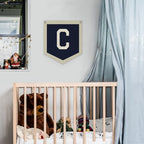 Lacama Toddler Boys Room Decor Name Pennant Flag Personalized Baby Gifts - Image 6