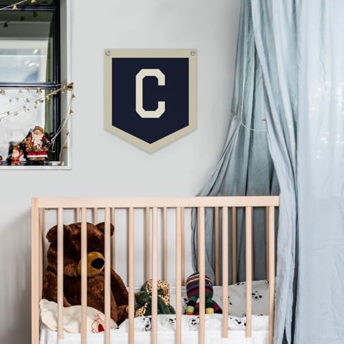 Lacama Toddler Boys Room Decor Name Pennant Flag Personalized Baby Gifts - Image 6