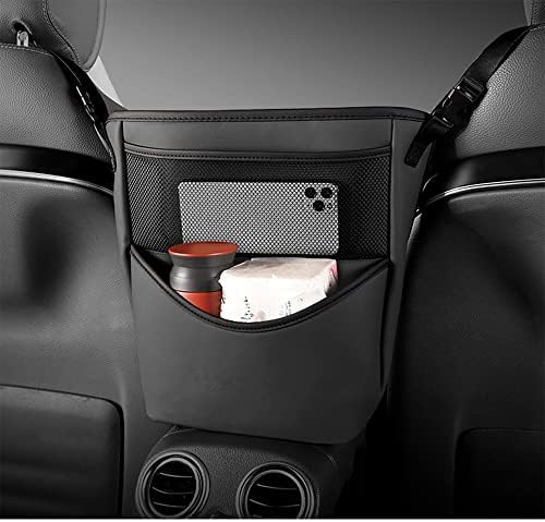 Tumecos Car Handbag Holder Between Seats, Car Storage Bag Pocket Handbag Purse by Tumecos