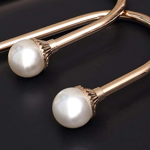 COCIVIVRE 2 Pack Curtain Holdbacks Wall Mounted Curtain Tiebacks Hooks Plastic - Image 4
