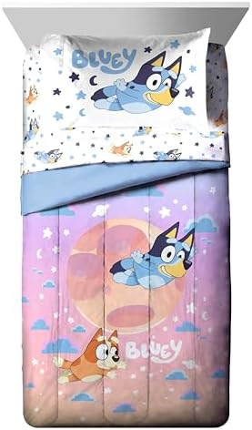 Bluey Bingo Twin Comforter Set 5 Piece Kids Bedding - Image 2