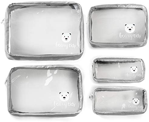 5 Piece Diaper Bag Organizer Pouch Set by Beary+Tidy