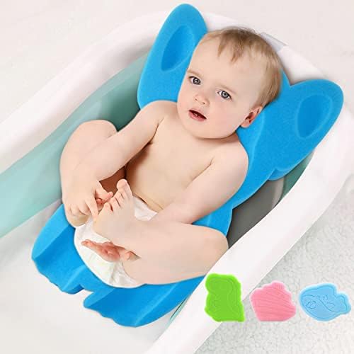 Soft Infant Bath Sponge Elephant Baby Bath Mat Newborn Comfy Foam Skid-Proof - Image 6