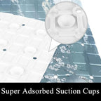Shower Mat Bathtub Mat, 26.8x15.1 inch, Non-Slip Bath Mat - Image 3