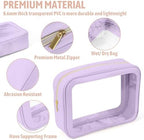 YOPCDJ 5PCS Diaper Bag Organizer Pouch Set, TSA Approved Toiletry Bag，Clear - Image 4