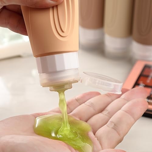 Mrsdry Travel Bottles for Toiletries, Tsa Approved 3oz Travel Size Containers - Image 4
