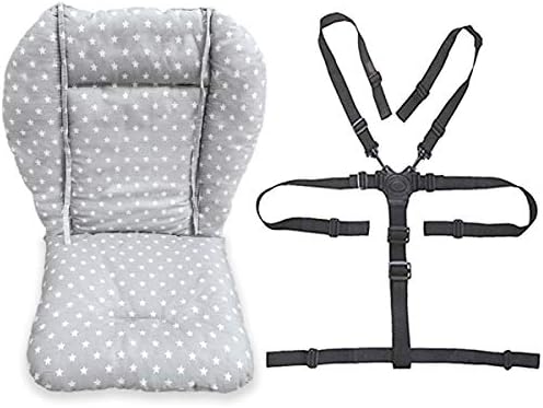 twoworld Baby High Chair Seat Cushion Liner Mat Pad Cover Resistant and High by twoworld