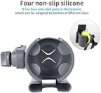 Suranew Cup Holder with Phone for Walker Wheelchair Stroller Gray - Image 4