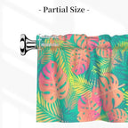 Tropical Leaf Kitchen Window Valance 54x18 Inch - Image 3