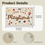 Playroom Kids Wall Decor Long Live Playtime Whimsical Classroom - Image 6