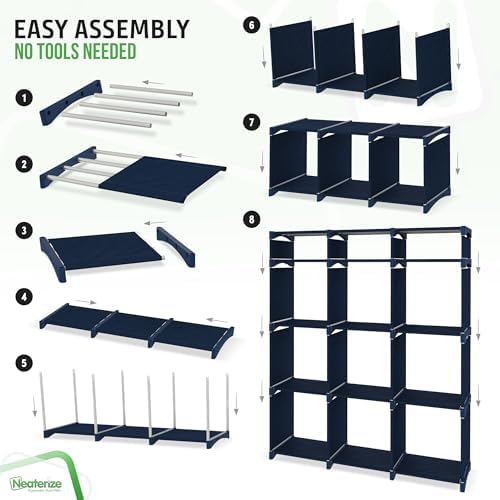 Cube Storage Organizer with Storage Bins Included - Image 4
