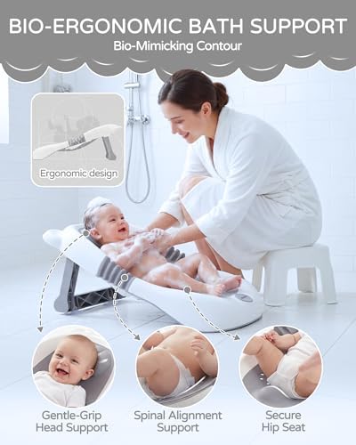 ISELECTOR Foldable Baby Bath Support - Image 3