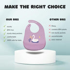 Silicone Baby Bibs with Food Catcher - Image 4