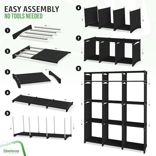 Cube Storage Organizer with Storage Bins Included - Image 4