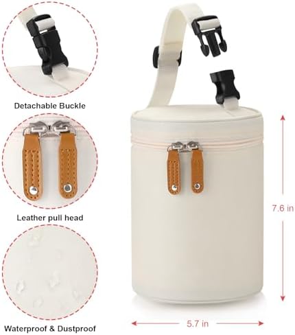 Accmor Breastmilk Cooler Bag, Insulated Baby Bottle Cooler Tote Bags - Image 3