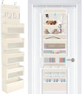 Over The Door Organizer Storage Large Capacity Hanging Bedroom Storage by WiseLife