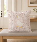 White Goose Pillow Cover 18x18 - Image 5