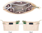 Vercord Premium Nylon Purse Organizer Tote Handbag Insert Organizers Bag in Bag - Image 4